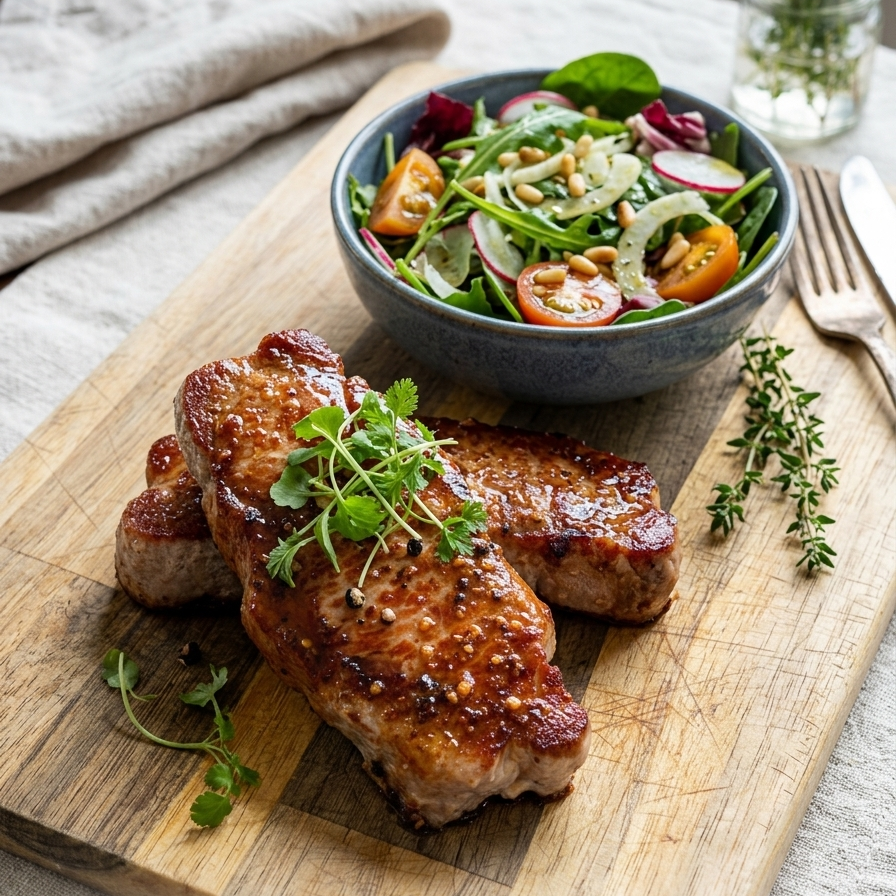 Salt Moss Dry Aged Pork Loin Steaks 440g+ (2 Steaks)