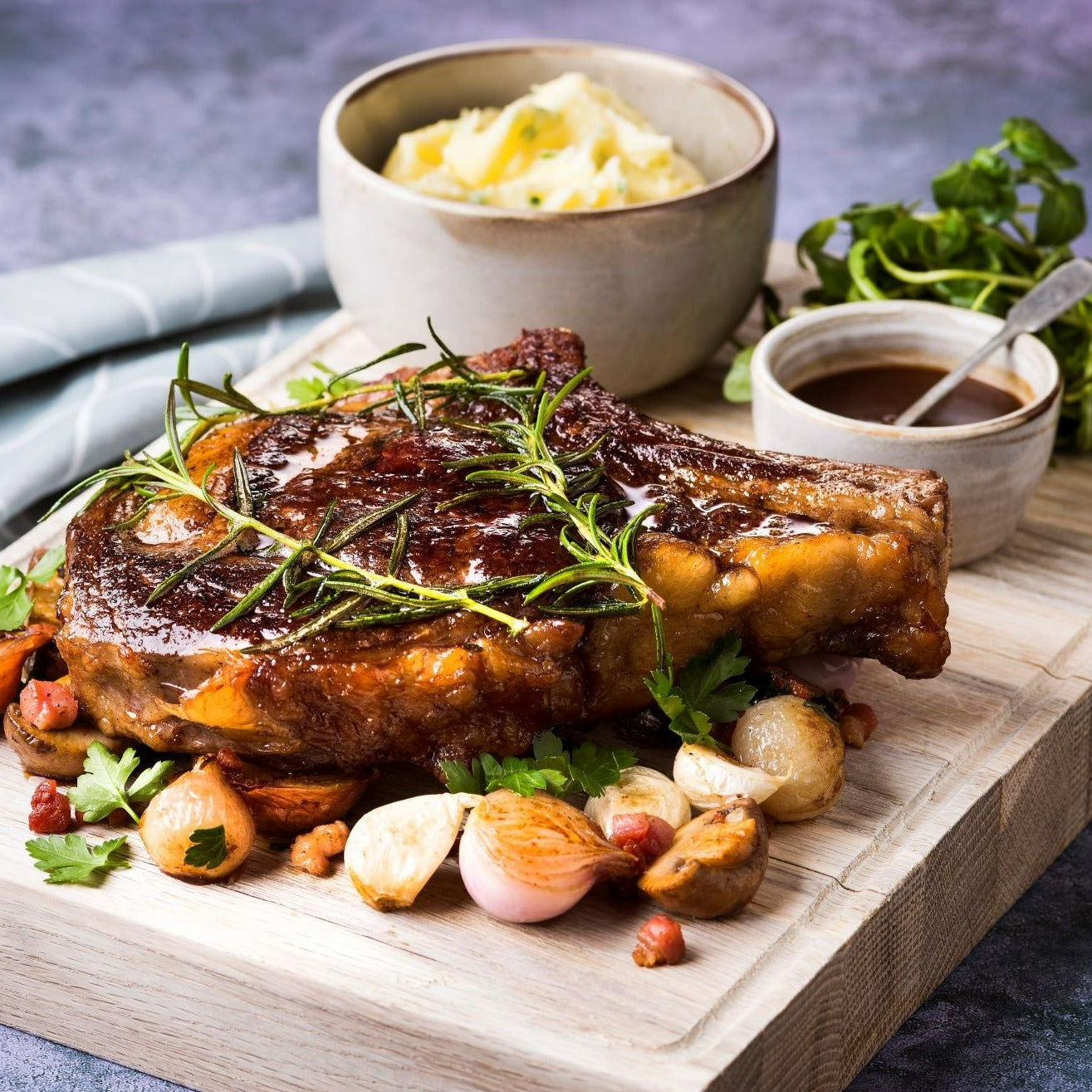 Salt Moss Dry Aged Cote de Boeuf Steak 750g/26oz +