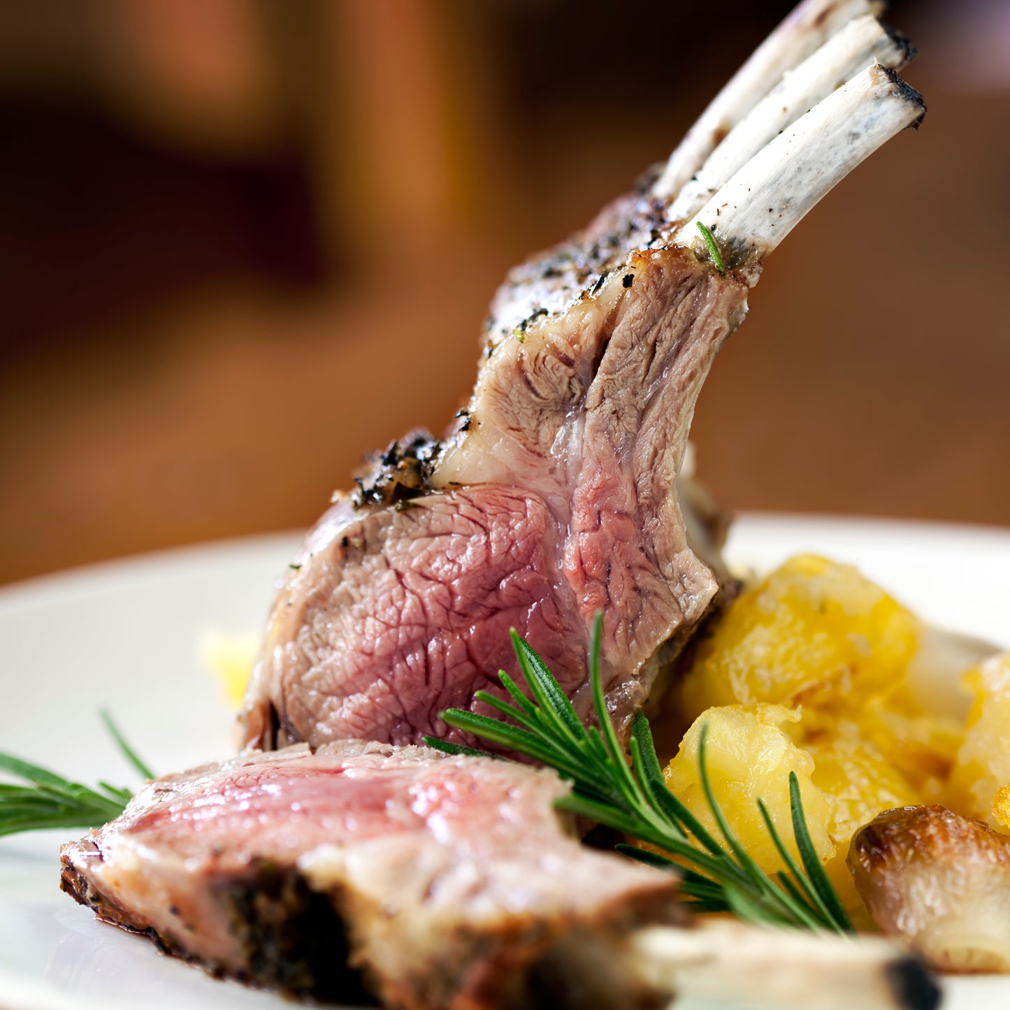 Salt Moss Dry Aged Lamb Rack (300g - 400g)