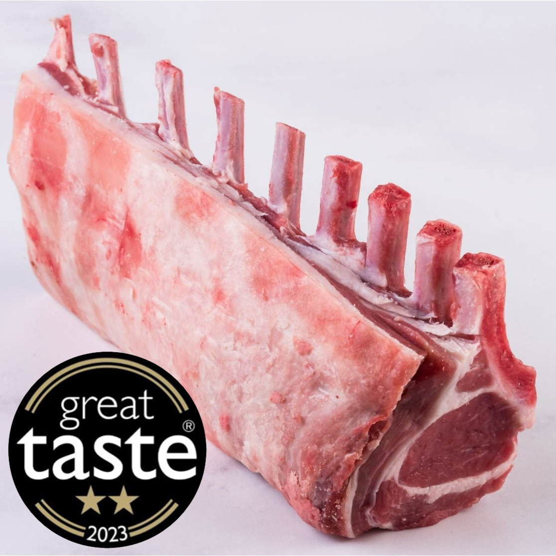 Salt Moss Dry Aged Lamb Rack 400g+ Kettyle Irish Foods