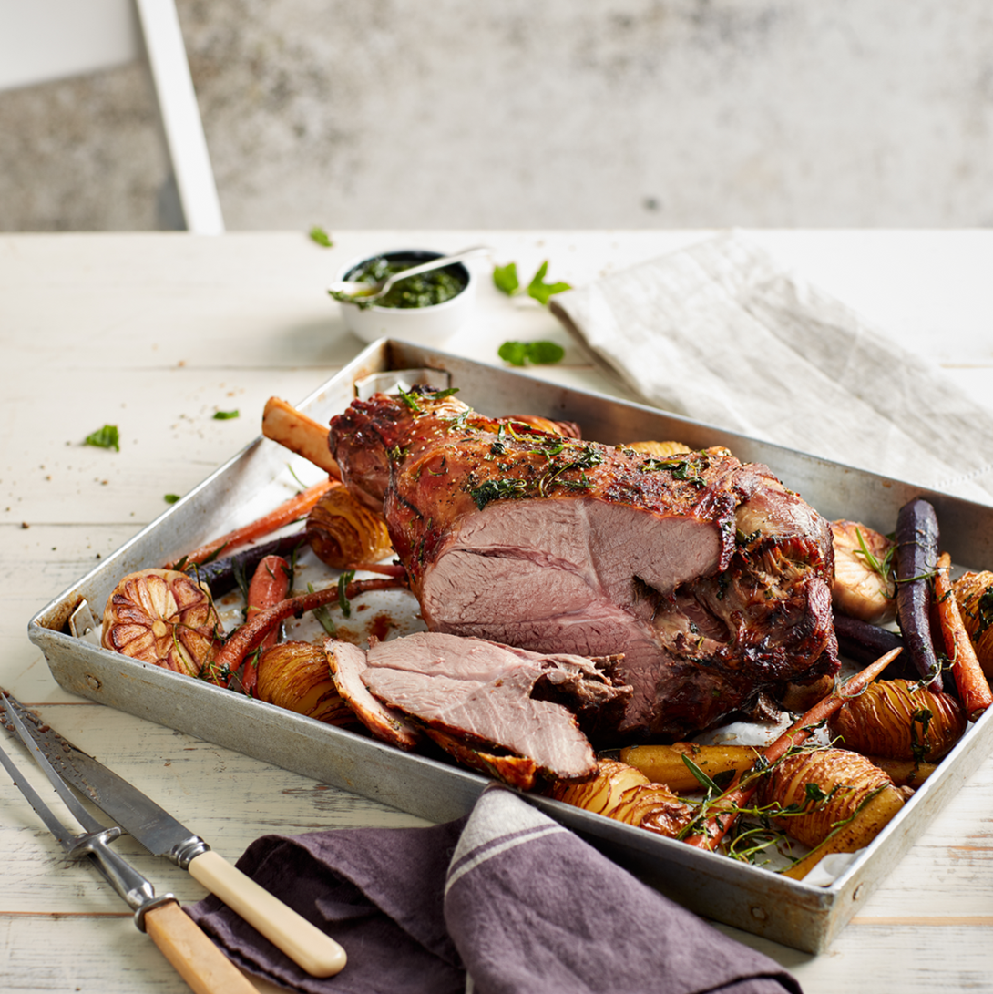 Salt Moss Dry Aged Lamb Leg Shank 1kg+
