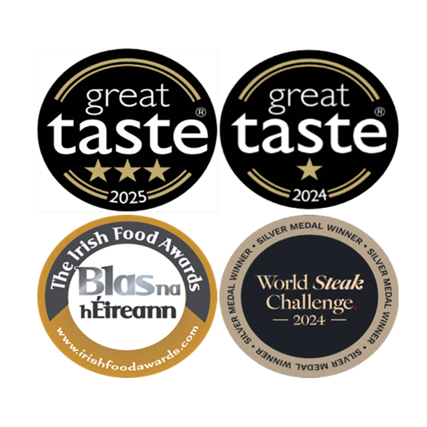 Salt Moss Dry Aged Ribeye Steaks 300g/10.5oz +
